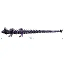Crystal Dragon - Purple/Black - 615mm