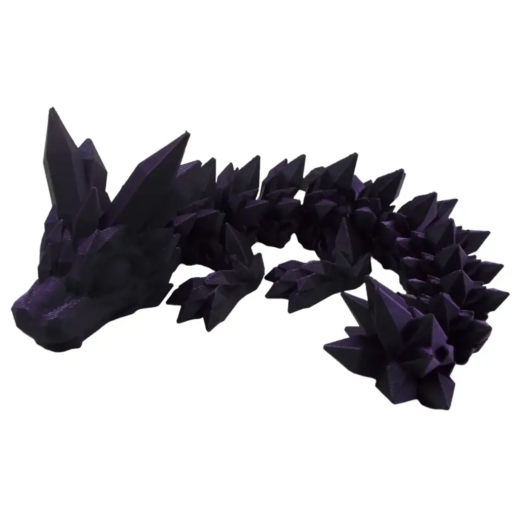 Crystal Dragon - Purple/Black - 615mm