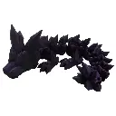 Crystal Dragon - Purple/Black - 615mm