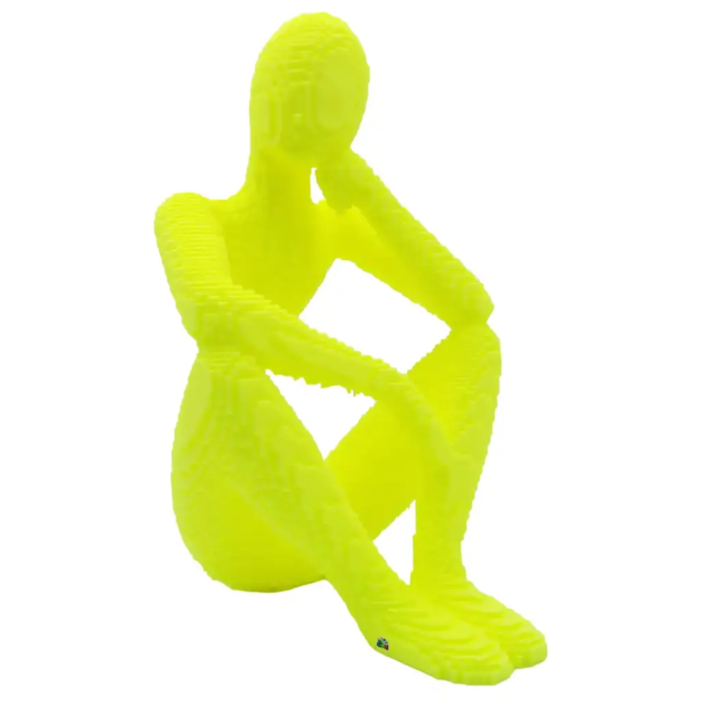 Creality Fluorescent PLA Filament 1kg – Yellow | Glow Effect, Easy-Print & High Precision