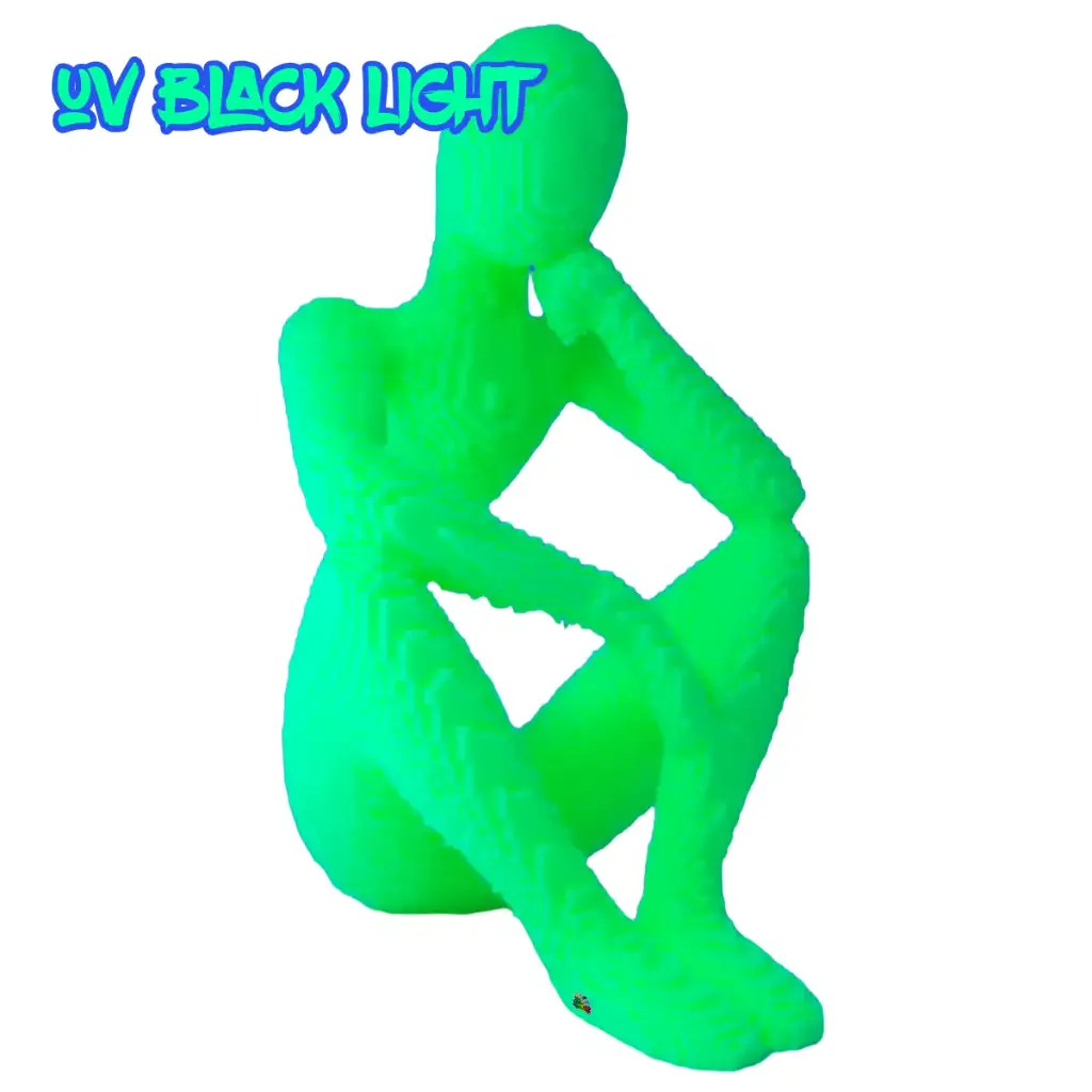 Creality Fluorescent PLA Filament 1kg – Yellow | Glow Effect, Easy-Print & High Precision