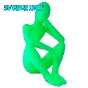 Creality Fluorescent PLA Filament 1kg – Yellow | Glow Effect, Easy-Print & High Precision