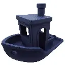 3D Pizza PLA Pastel Matte Filament 1kg - Navy Blue