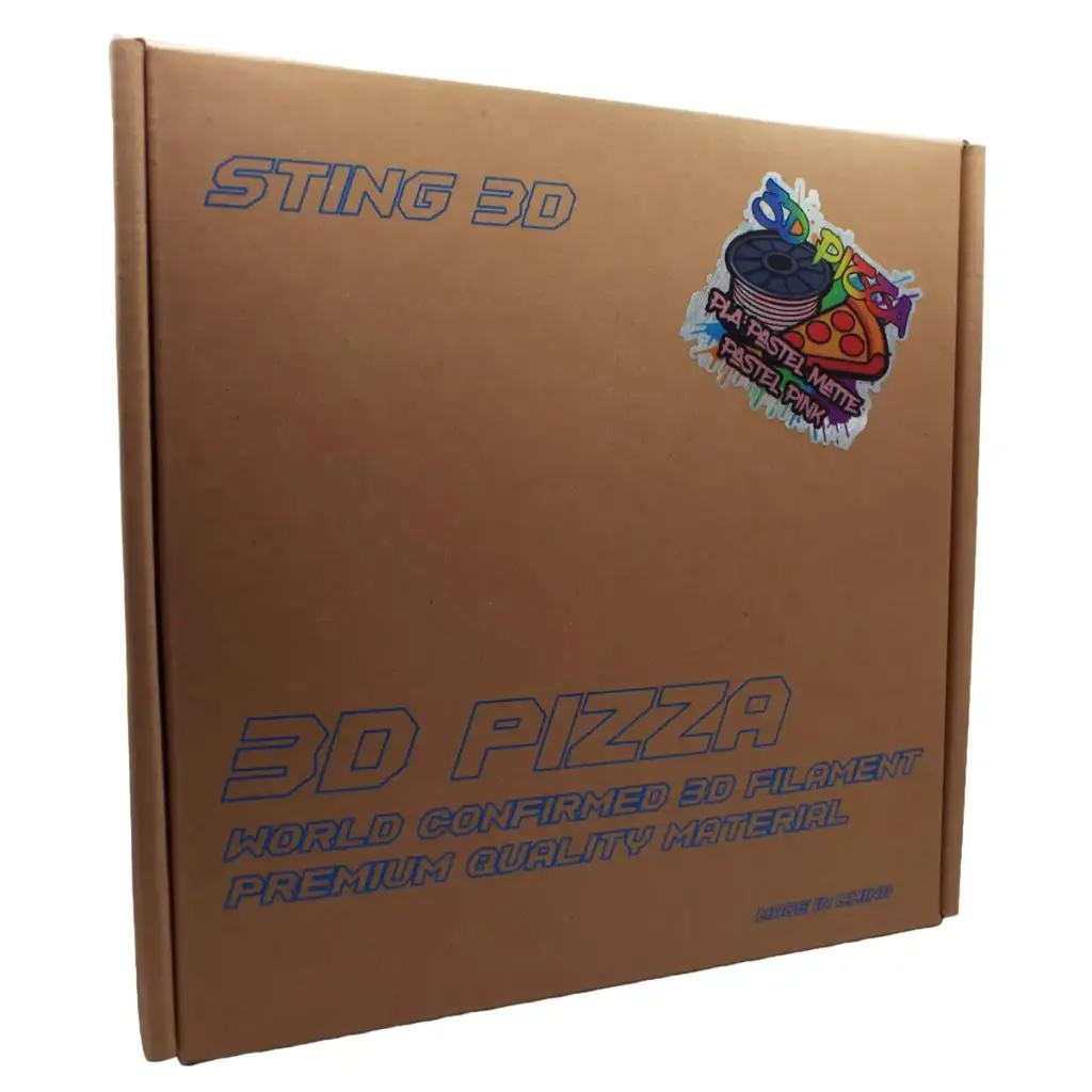 3D Pizza PLA Pastel Matte Filament 1kg - Pastel Pink
