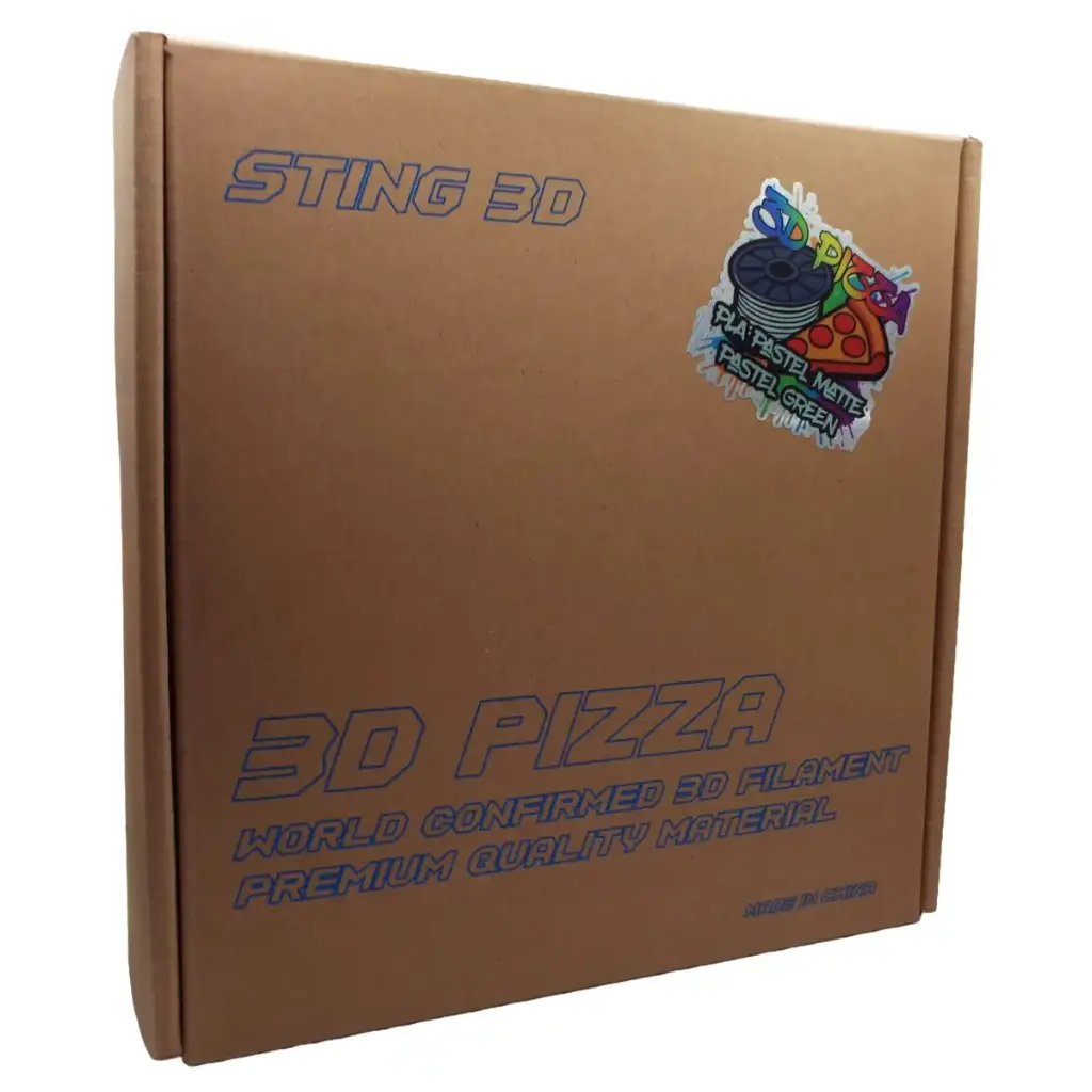 3D Pizza PLA Pastel Matte Filament 1kg - Pastel Green