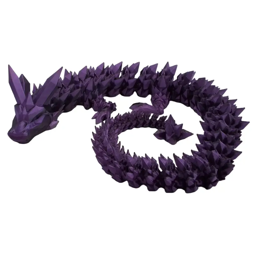 Crystal Dragon - Purple/Black - 615mm