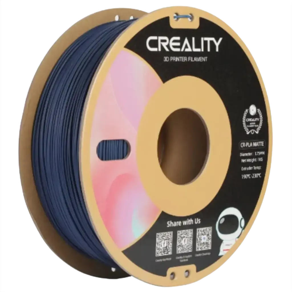 Creality CR-PLA Filament 1kg – Matte Navy Blue | High-Precision, Strong & Easy-Print