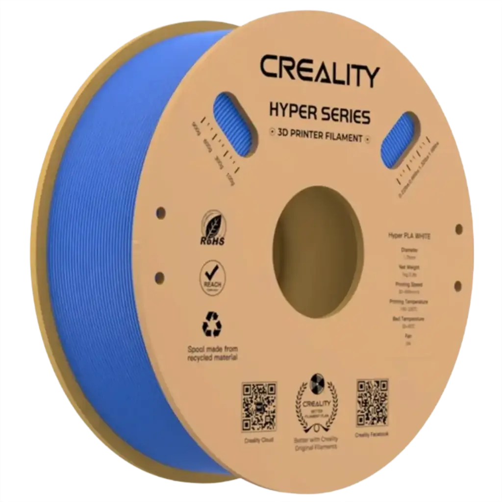 Creality Hyper PLA Filament 1kg – Blue | High-Speed Printing, Strong & Smooth Finish