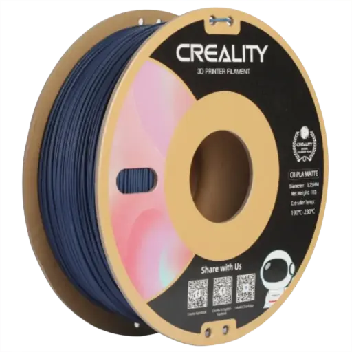 Creality CR-PLA Filament 1kg – Matte Navy Blue | High-Precision, Strong & Easy-Print