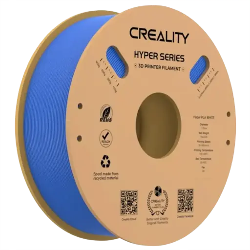 Creality Hyper PLA Filament 1kg – Blue | High-Speed Printing, Strong & Smooth Finish