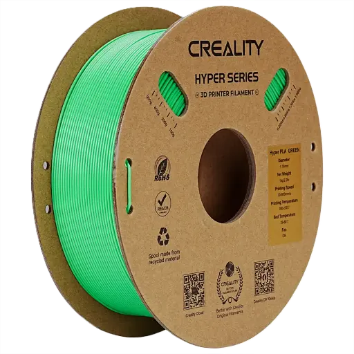 Creality Hyper PLA Filament 1kg – Green | High-Speed Printing, Strong & Smooth Finish