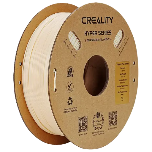 Creality Hyper PLA Filament 1kg – Skin | High-Speed Printing, Strong & Smooth Finish