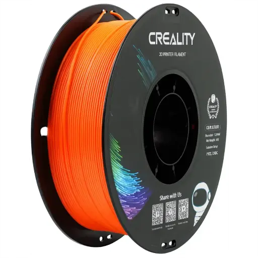 Creality Fluorescent PLA Filament 1kg – Orange | Glow Effect, Easy-Print & High Precision
